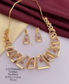 309 AD Diamond Designer Party Wear Necklace Set Wholesalers In Delhi
